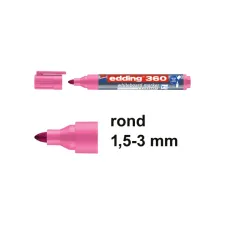 Whiteboardmarker EDDING 360 1.5-3mm rz (10 stuks)
