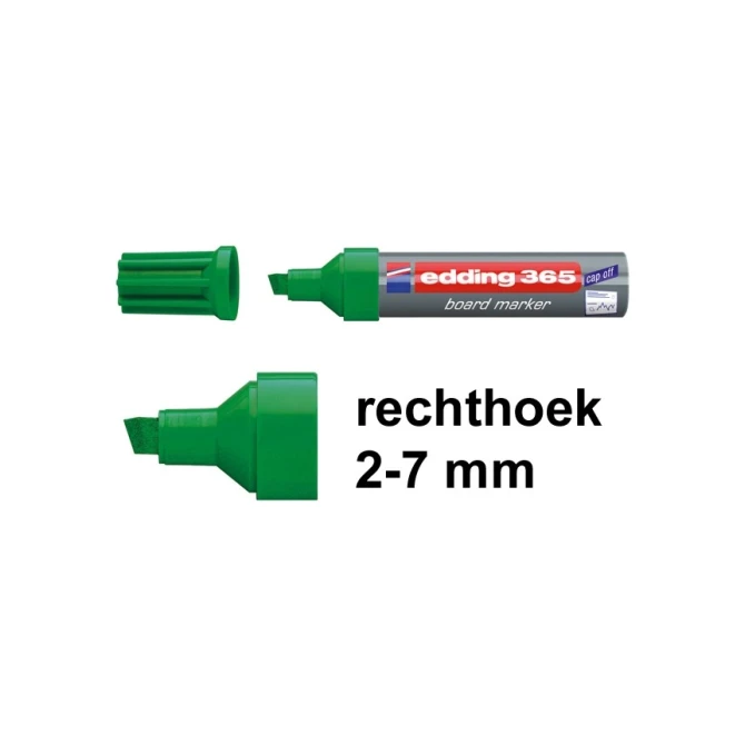 Whiteb marker EDDING 365 2-7mm gr (10 stuks)