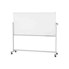 Whiteboard 100x200cm kantelbaar grijs