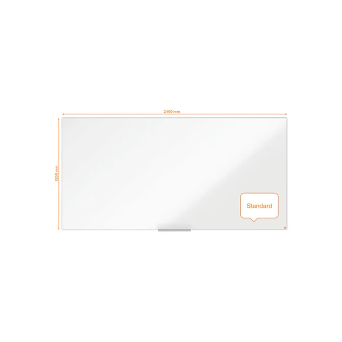 NOBO Whiteboard NOBO Impression staal 240x120 NOBO Whiteboard NOBO Impression staal 240x120