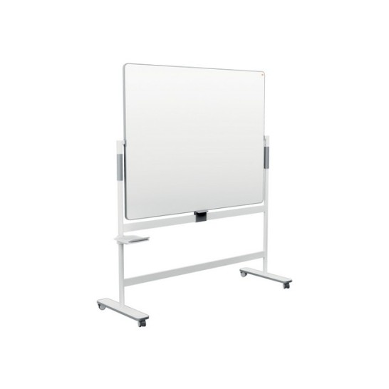 Whiteboard Nobo M+M kantelb 50x120 grijs