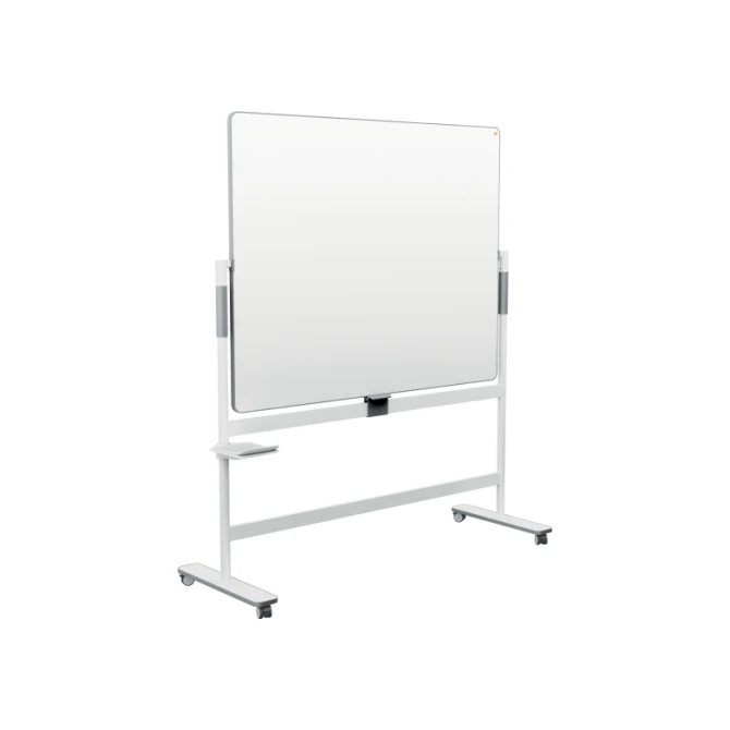 Whiteboard Nobo M+M kantelb 50x120 grijs