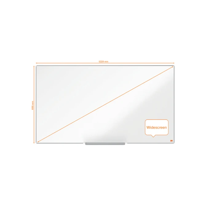 Whiteboard Nobo impr.Pro staal 122x69cm