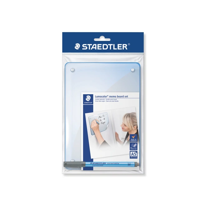 Staedtler Whiteboard A5 transparant (1 pak x 10 stuks) Staedtler Whiteboard A5 transparant (1 pak x 10 stuks)