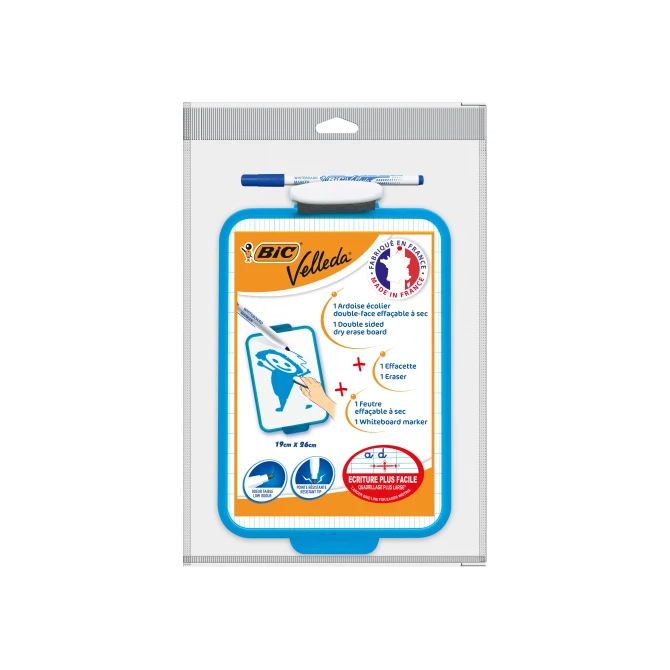 Whiteboard dubbelzijdig 19x26cm Whiteboard dubbelzijdig 19x26cm