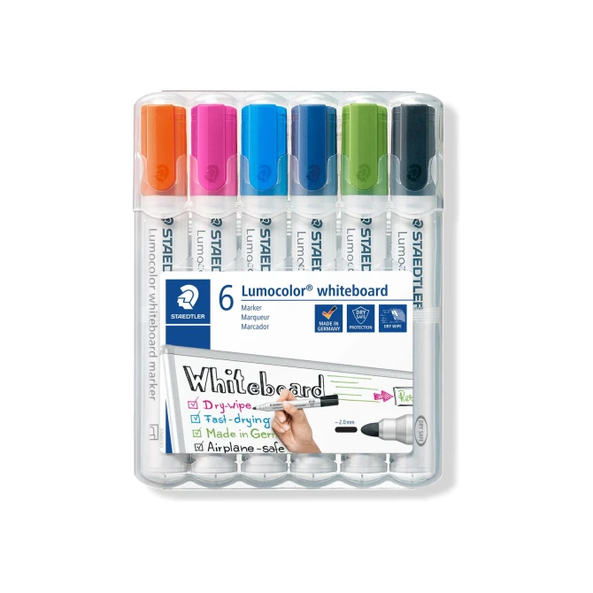 Whiteboard marker LC 351 2mm assorti