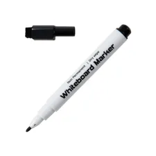 DESQ Whiteboardmarker Medium 2 mm Wisdop Zwart (1 pak x 5 stuks) DESQ Whiteboardmarker Medium 2 mm Wisdop Zwart (1 pak x 5 stuks)