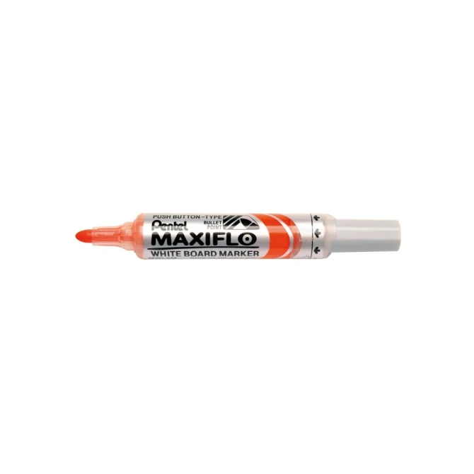 PENTEL Whiteboardmarker PENTEL 3mm oranje/pk12