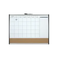 Whitebord NOBO maandplanner 58.5x43cm Whitebord NOBO maandplanner 58.5x43cm