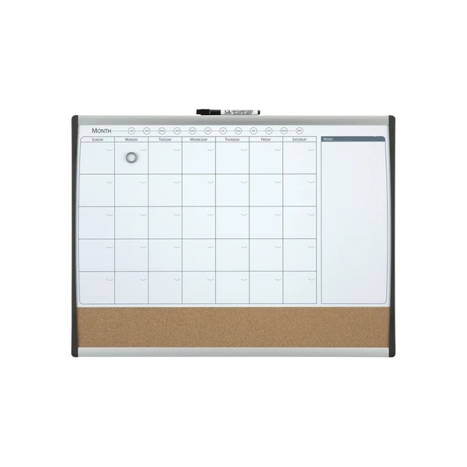 Whitebord Nobo maandplanner 58.5x43cm