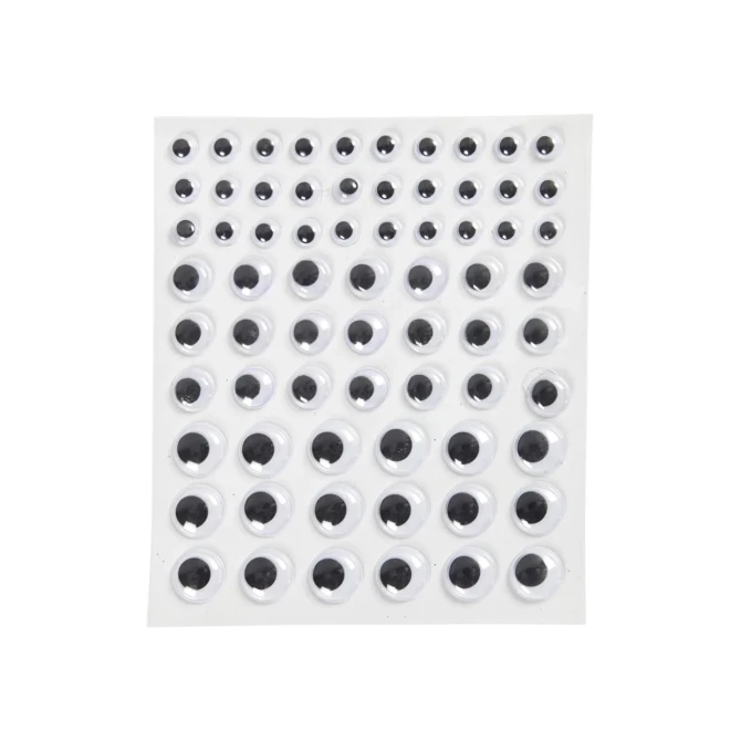 Creotime Wiebelogen 8. 12 & 14 mm Zelfklevend Wit (pak 69 stuks) Creotime Wiebelogen 8. 12 & 14 mm Zelfklevend Wit (pak 69 stuks)