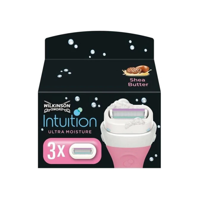 Wilkinson Intuition Ultra Moisture (Shea butter) scheermesjes (3 mesjes)