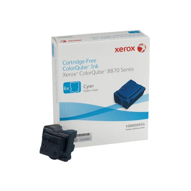 Xerox ColorQube 8870 17 3K cyan (doos 6 stuks) Xerox ColorQube 8870 17 3K cyan (doos 6 stuks)