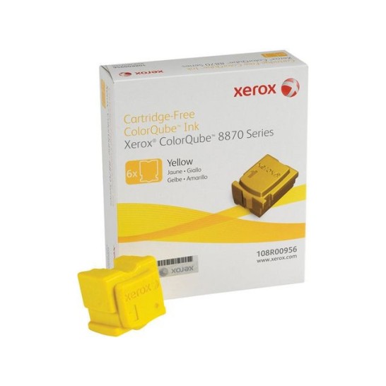 Xerox ColorQube 8870 17 3K geel (doos 6 stuks)