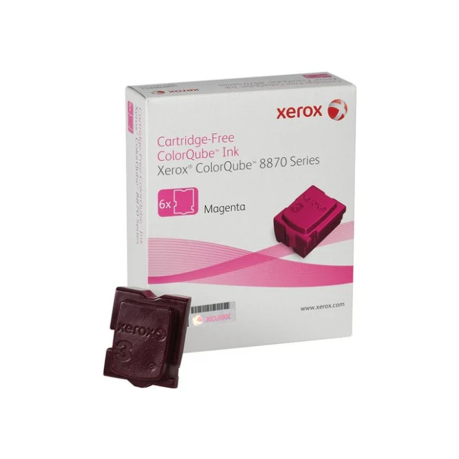 Xerox ColorQube 8870 17 3K magenta (doos 6 stuks) Xerox ColorQube 8870 17 3K magenta (doos 6 stuks)