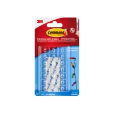 Command Zelfklevende muurklem transp/pk20