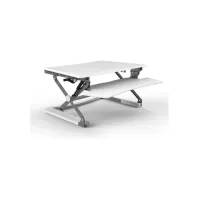 Zit-Sta Werkplek Extra Groot Instelbare Hoogte 150 - 500 mm Wit