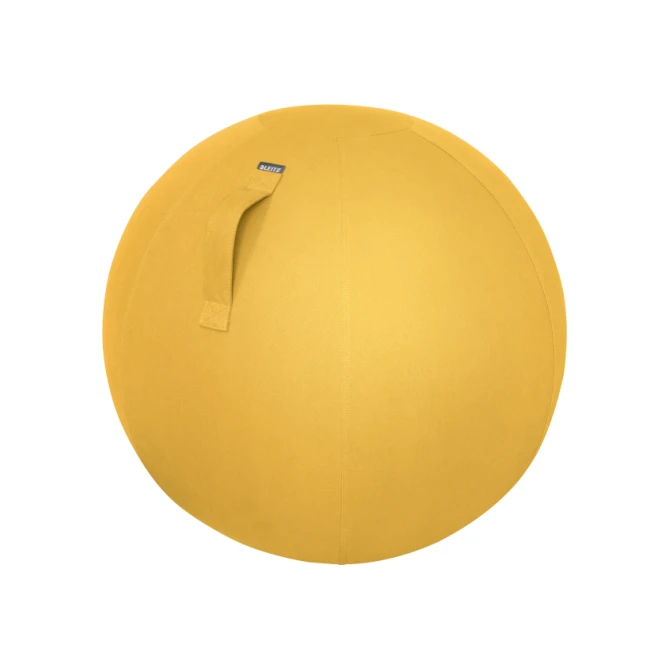 Leitz Cosy Zitbal. Ergonomisch. Diameter 65 cm. Geel