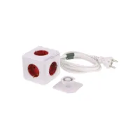 allocacoc Stekkerdoos Powercube wit allocacoc Stekkerdoos Powercube wit