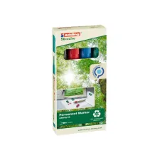EDDING 22 EcoLine Permanente Marker Beitelvormige Punt 1 - 5 mm Assorti (pak 4 stuks) EDDING 22 EcoLine Permanente Marker Beitelvormige Punt 1 - 5 mm Assorti (pak 4 stuks)