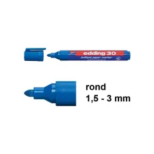 EDDING Brilliant marker 30 1.5-3 bl/ds10 EDDING Brilliant marker 30 1.5-3 bl/ds10