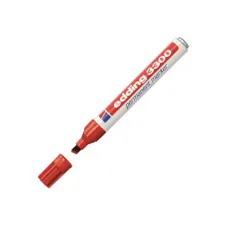 EDDING 3300 Permanente Marker Beitelvormige Punt 1 - 5 mm Rood (doos 10 stuks)
