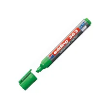 EDDING 363 Whiteboardmarker Beitelvormige Punt 1 - 5 mm Groen (doos 10 stuks) EDDING 363 Whiteboardmarker Beitelvormige Punt 1 - 5 mm Groen (doos 10 stuks)