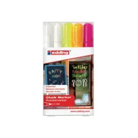 EDDING 4095 krijtstift ronde punt 2 - 3 mm diverse kleuren (pak 5 stuks) EDDING 4095 krijtstift ronde punt 2 - 3 mm diverse kleuren (pak 5 stuks)