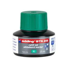 EDDING BTK 25-inktnavulling voor EDDING EcoLine 28 en 29 whiteboardmarkers groen (fles 25 milliliter) EDDING BTK 25-inktnavulling voor EDDING EcoLine 28 en 29 whiteboardmarkers groen (fles 25 milliliter)