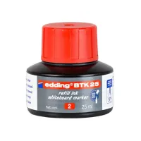 EDDING BTK 25-inktnavulling voor EDDING EcoLine 28 en 29 whiteboardmarkers rood (fles 25 milliliter) EDDING BTK 25-inktnavulling voor EDDING EcoLine 28 en 29 whiteboardmarkers rood (fles 25 milliliter)