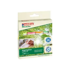 EDDING EcoLine 24 Markeerstift Beitelvormige Punt 2 - 5 mm Assorti (pak 4 stuks) EDDING EcoLine 24 Markeerstift Beitelvormige Punt 2 - 5 mm Assorti (pak 4 stuks)