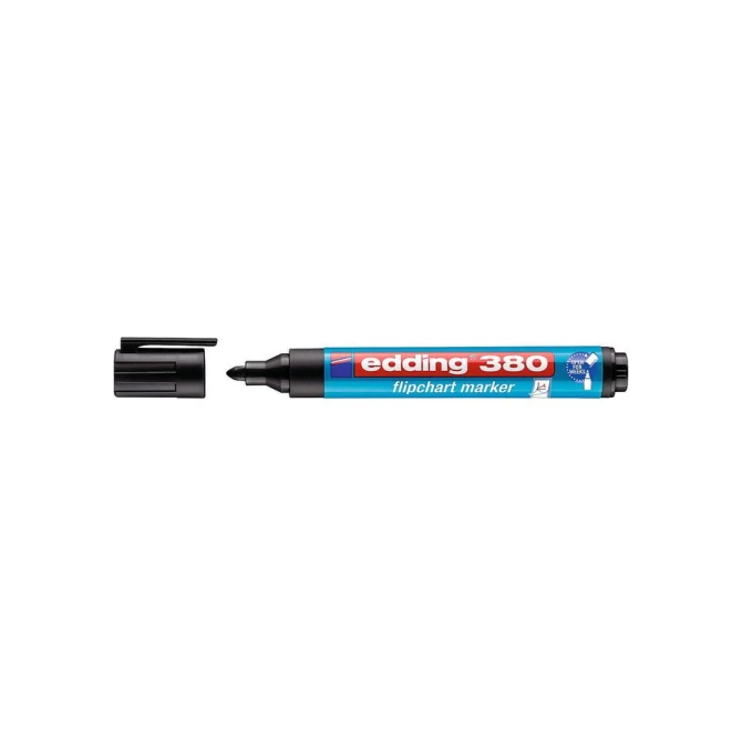 EDDING Flipover marker 380 15 - 3 mm zwart (pak 10 stuks)