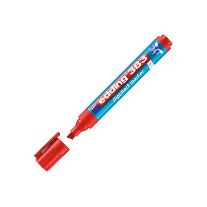 EDDING Flipover marker 383 1 - 5 mm rood (pak 10 stuks)