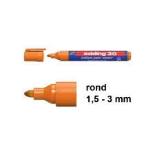 EDDING Flipovermarker Brilliant 1.5 mm oranje (doos 10 stuks)