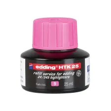 EDDING HTK-25 Inktnavulling Markeerstift 25ml Roze (fles 25 milliliter) EDDING HTK-25 Inktnavulling Markeerstift 25ml Roze (fles 25 milliliter)