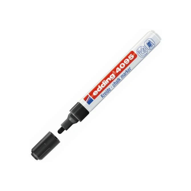 EDDING Krijtmarker 4095 2 - 3 mm zwart