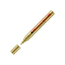 EDDING Lakmarker 750 2 - 4 mm goud (pak 10 stuks)