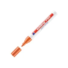 EDDING Lakmarker 750 2 - 4 mm oranje (pak 10 stuks)