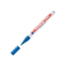 EDDING Lakmarker 751 1 - 2 mm blauw (pak 10 stuks)