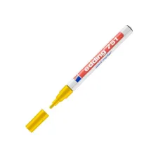 EDDING Lakmarker 751 1 - 2 mm geel (pak 10 stuks)