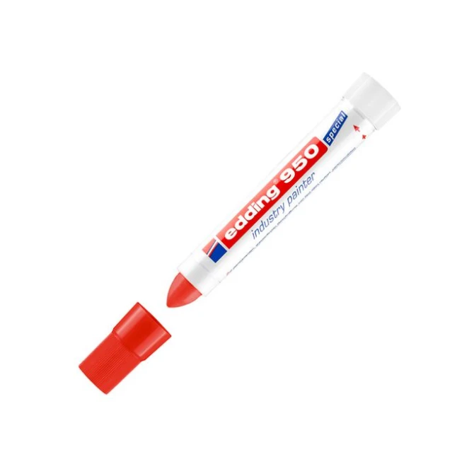EDDING Pastamarker 950 10 mm rood EDDING Pastamarker 950 10 mm rood