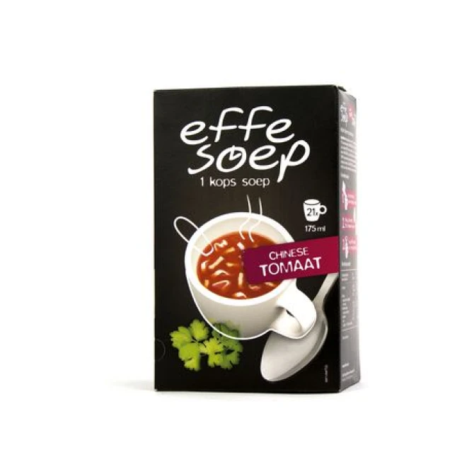 Effe Soep 1 kops soep Chinese Tomaat (doos 21 stuks)