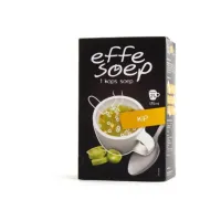 Effe Soep 1 kops soep Kip (doos 21 stuks) Effe Soep 1 kops soep Kip (doos 21 stuks)