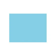 folia Fotokarton 50 x 70 cm 300 gram Azuurblauw (pak 5 vel)