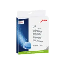 Jura 3-in-1 reinigingstabletten (25 stuks) (1 doos x 25 stuks)