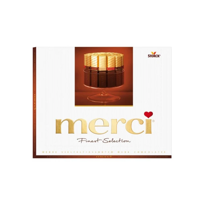 merci Chocolade assorti Finest Selection inhoud 250g (pak 250 gram)