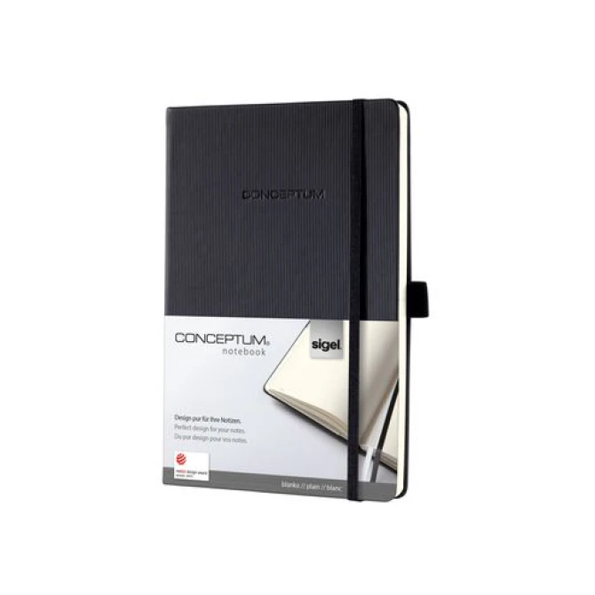 SIGEL Cpure Notitieboek A5 Blanco Zwart SIGEL Cpure Notitieboek A5 Blanco Zwart
