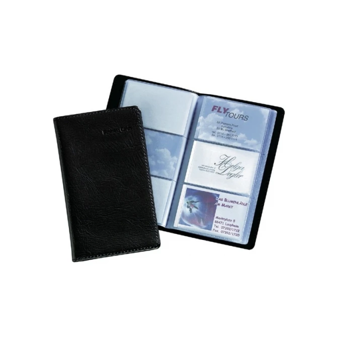 Sigel Visitekaartalbum 120 zwart