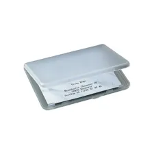 Sigel Visitekaarthouder 86x57 mat transp