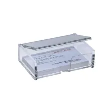 SIGEL Visitekaarthouder voor 80 visitekaartjes Met deksel Acryl Transparant SIGEL Visitekaarthouder voor 80 visitekaartjes Met deksel Acryl Transparant